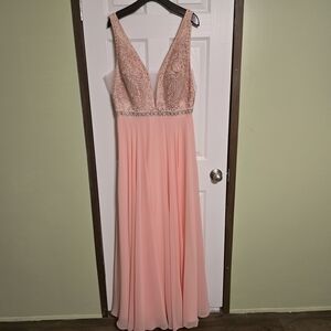 Aspeed Blush Backless Gown